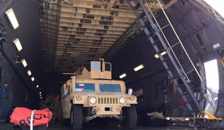 First batch of armored Humvees from the U.S. arrived to Ukraine. PHOTOS