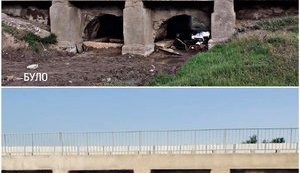 "Укравтодор" завершил ремонт моста на дороге Одесса-Рени