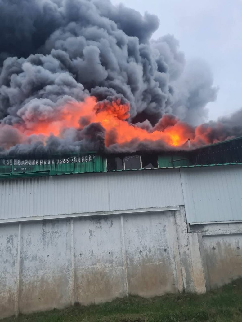 Strike on a business in Volyn