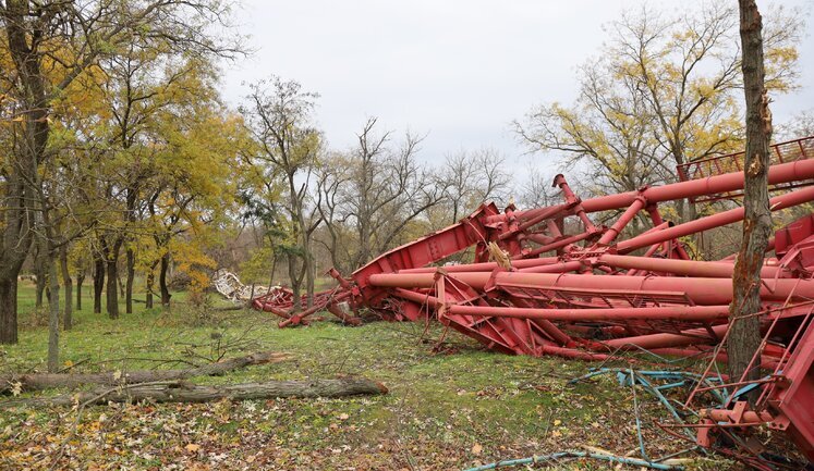 Investigators are investigating explosion of television tower in Kherson. PHOTOS
