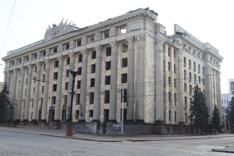 Харків: зруйнована вулиця Дружби народів на Салтівці як символ тієї самої дружби народів 01