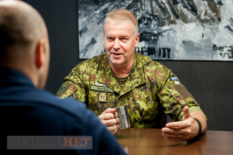 Командир Союза обороны Эстонии (Кайтселийт) бригадный генерал Рихо Юхтеги: Ваши войска сделали большой шаг вперед 02