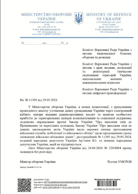 міноборони