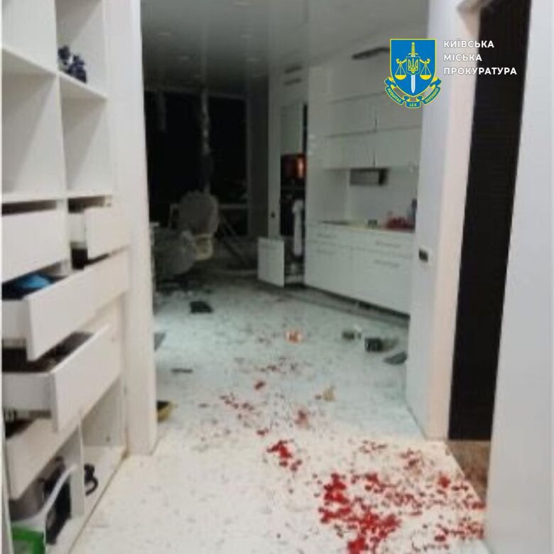 Київ після обстрілу