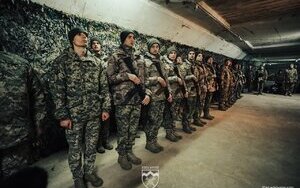 Добровольцы 18-24 приняли присягу