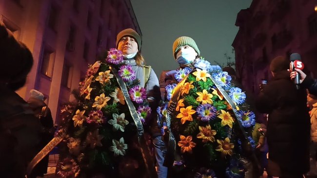 Похорон правосуддя: у Києві відбулася акція до річниці справи Шеремета 04