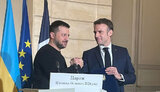 Володимир Зеленський та Емманюель Макрон
