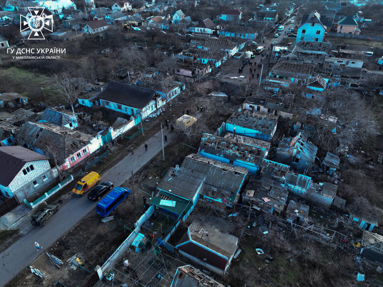 Наслідки обстрілу Миколаєва