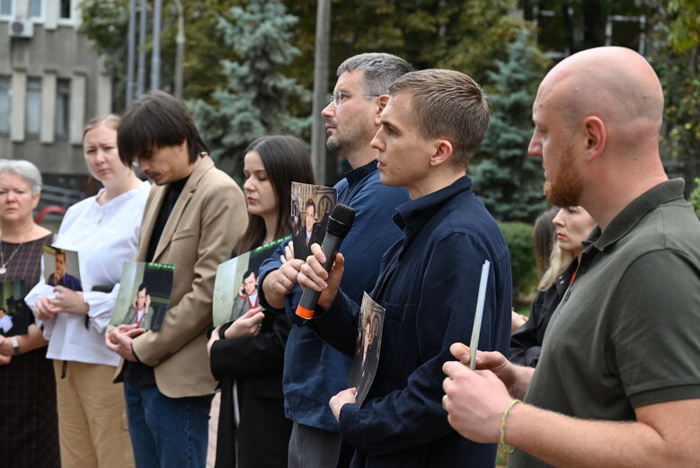 Акція пам’яті Георгія Гонгадзе та всіх убитих українських журналістів відбулася у Києві 21