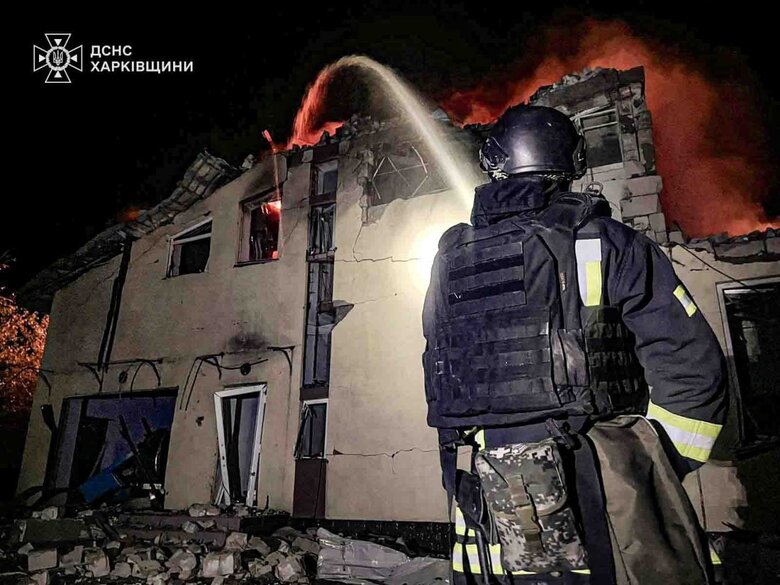 наслідки обстрілу Харківщини