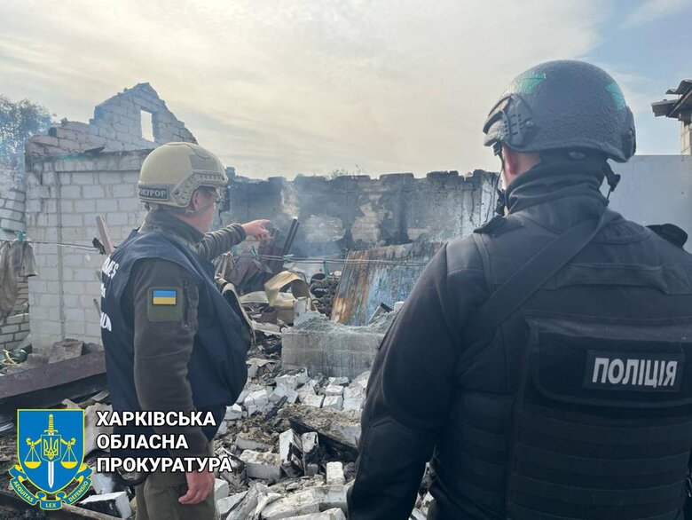 Последствия обстрела пгт Купянск-Узловой на Харьковщине 06