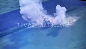 Russian radar and S-400 Triumph air defence system control centre destroyed by one of four HIMARS missiles. VIDEO