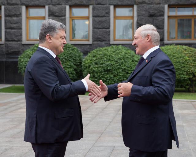 Happy to welcome Belarus president on his official visit to Ukraine, - Poroshenko meets Lukashenko 02 Happy to welcome Belarus president on his official visit to Ukraine, - Poroshenko meets Lukashenko 02