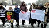 В Донецке протестовали против добычи сланцевого газа. ФОТОрепортаж+ВИДЕО