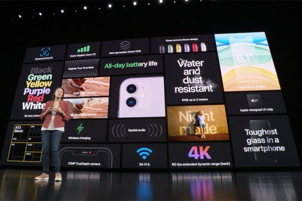 Apple представила новые Phone 11 10