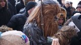 На авто мэра Одессы Костусева напал Чубакка. ФОТОрепортаж