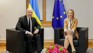 ЄС розвиватиме оборонну співпрацю з Україною, - Шмигаль після зустрічі з Каллас