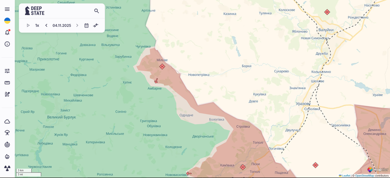 Бологівка карта