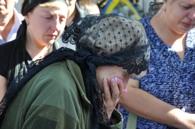 Київ попрощався з воїном 72-ї ОМБр Володимиром Матвієнком, загиблим на Донбасі 18 вересня 12