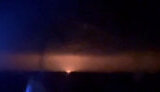 Strike on warehouses in Donetsk region