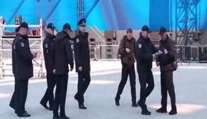 Полиция практически завершила подготовку к дебатам на НСК "Олимпийский", - Тракало. ВИДЕО
