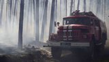 Лесной пожар ликвидируют на Луганщине, - ГСЧС. ФОТОрепортаж