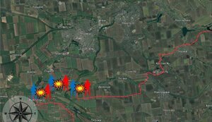 Россияне не прекращают штурмовать Часов Яр и в городской застройке Курахово, - ОСГВ "Хортиця" КАРТЫ