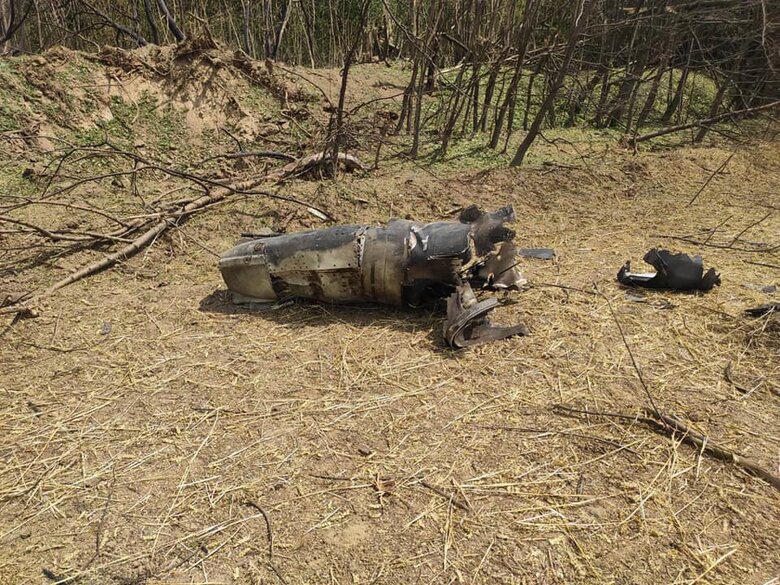 Знайдено уламки двох ракет, збитих ППО поблизу Вінниці 01