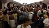 Пожар в метро привел к транспортному коллапсу в Москве. ФОТОрепортаж