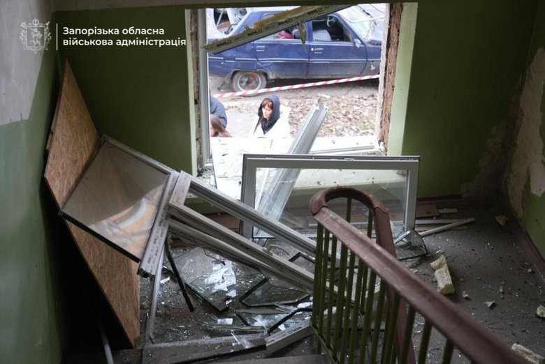 Zaporizhzhia region after the shelling