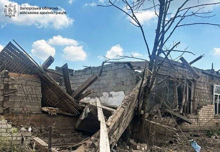 обстріл Запорізької області