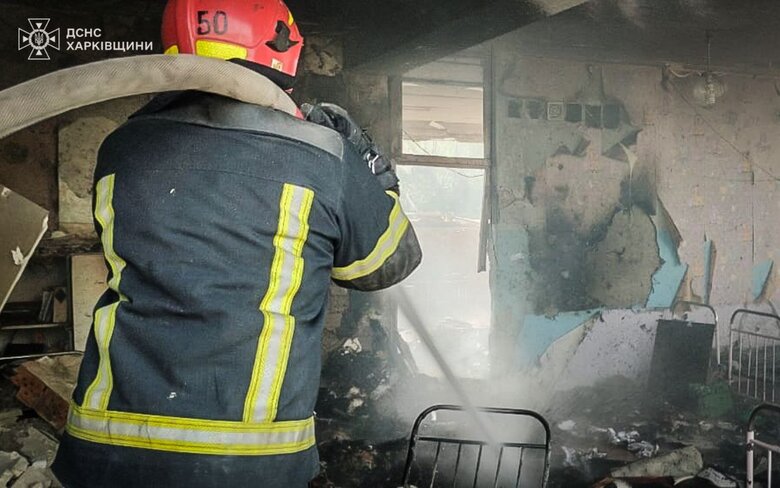 Дитсадок у Чугуєві після обстрілу