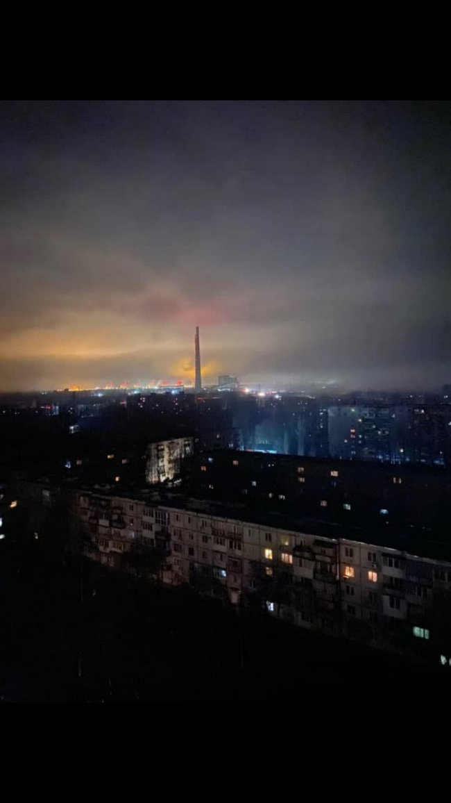 На Запорізькій ТЕС - аварія, як мінімум 2 міста залишилися без світла 01