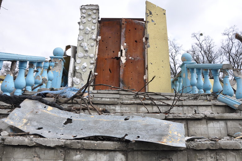 Зруйноване окупантами селище Горенка у передмісті Києва 57