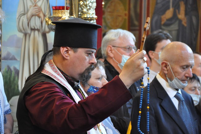 С умершим ветераном ОУН-УПА и дивизии Галичина Орестом Васкулом простились в Киеве 23