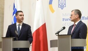 Ієн Борг та Дмитро Кулеба