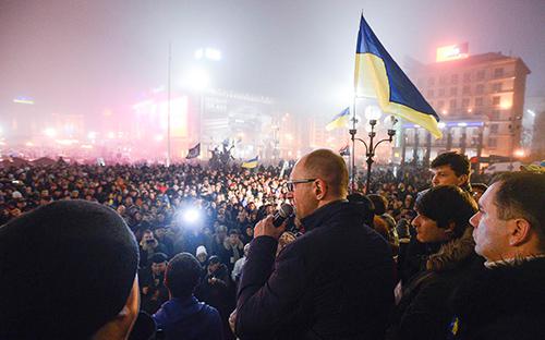 яценюк евромайдан