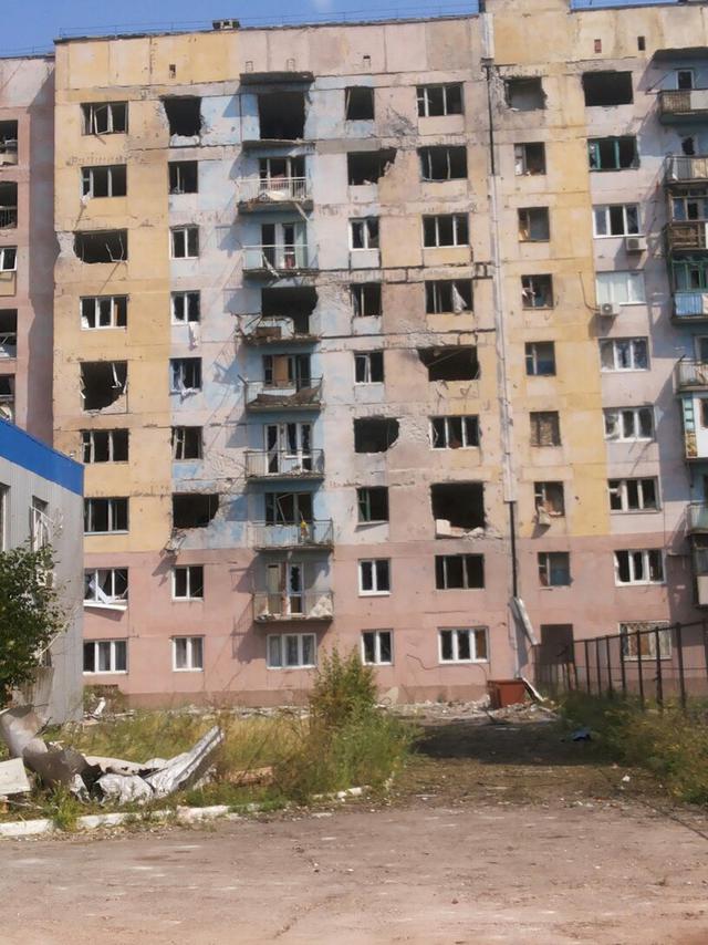 война обстрел разруха разрушения авдеевка