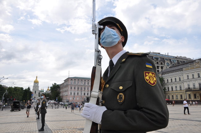 С умершим ветераном ОУН-УПА и дивизии Галичина Орестом Васкулом простились в Киеве 57