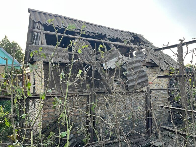 Враг снова обстрелял Никополь, повреждены жилые дома, – глава облсовета Лукашук 01