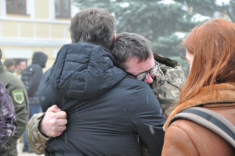 В останню путь провели захисника України Валерія Красняна із позивним Барс 15