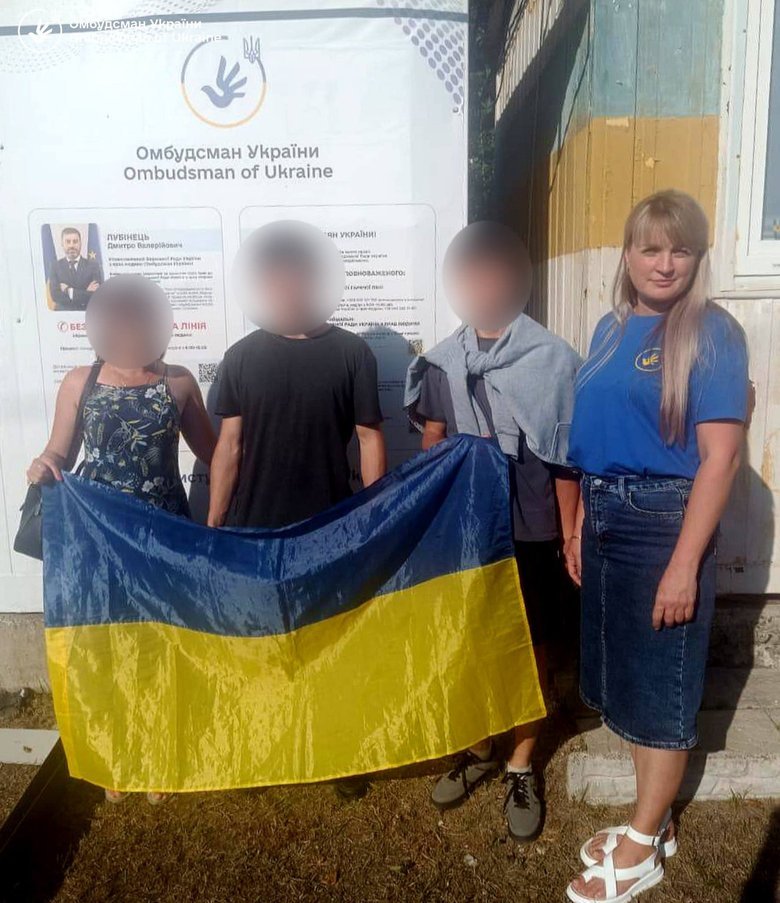 A group of children from the occupied territories and Russia has been returned to Ukraine