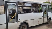 Удар РФ по маршрутці в Херсоні