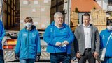 Закарпаття отримало від Угорщини гуманітарний вантаж для боротьби з COVID-19. ФОТО