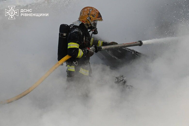 наслідки удару по Рівненщині