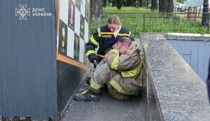 Three rescuers killed while clearing aftermath of strikes in Kyiv – Interior Ministry. PHOTOS