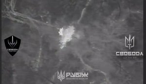 Пілоти бригади "Рубіж" знищили ворожий РСЗВ "Град" ударними дронами на Покровському напрямку. ВIДЕО