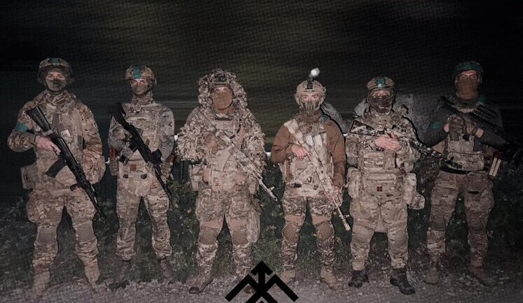 Soldiers of 13th Brigade of NGU "Charter" are send to reinforce in area of Ocheretyne