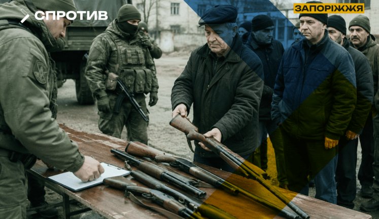 Оккупанты конфискуют охотничье оружие на ВОТ Запорожья для нужд армии РФ, — ЦНС