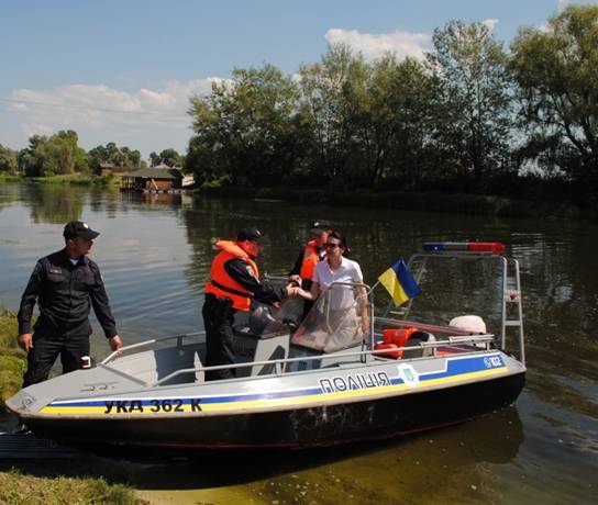 вода полиция патруль